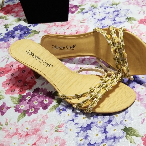 Coldwater Creek Mules Yellow - Picture 3 of 6